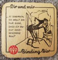 Binding Bier -olutlasin alunen.