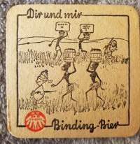 Binding Bier -olutlasin alunen.