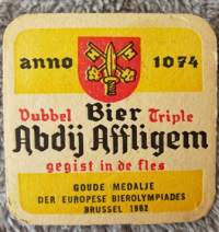 Abdij Affligem Bier -olutlasin alunen.