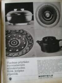 suomen kuvalehti.  nr. 18 1966.vakitan tarjous helposti paketti 19x36 x60 cm paino 35kg 5e.