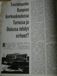 suomen kuvalehti.  nr. 18 1966.vakitan tarjous helposti paketti 19x36 x60 cm paino 35kg 5e.