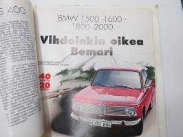 Tekniikan Maailma 40 vuotta 20 autoa -20 vuoden aikana esiteltyjen autojen &quot;parhaat&quot; keräilykansiossa
