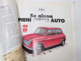 Tekniikan Maailma 40 vuotta 20 autoa -20 vuoden aikana esiteltyjen autojen &quot;parhaat&quot; keräilykansiossa