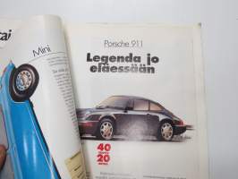 Tekniikan Maailma 40 vuotta 20 autoa -20 vuoden aikana esiteltyjen autojen &quot;parhaat&quot; keräilykansiossa