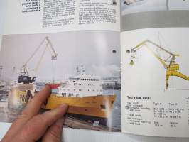 Kone Multi-purposequay-side cranes -myyntiesite / brochure