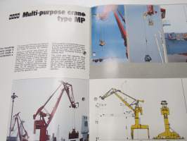 Kone Multi-purposequay-side cranes -myyntiesite / brochure