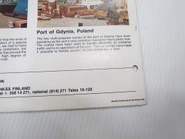 Kone Multi-purposequay-side cranes -myyntiesite / brochure
