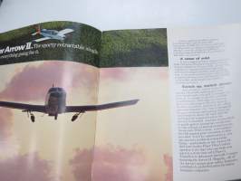 Piper Cherokee / Arrow II -myyntiesite / sales brochure