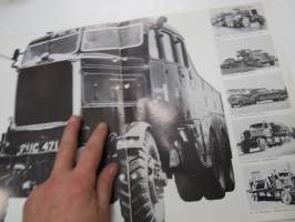 Scammel 6X6 Constructor -myyntiesite / sales brochure