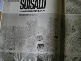 suomen kuvalehti.  nr. 4. 1966.vakitan tarjous helposti paketti 19x36 x60 cm paino 35kg 5e.