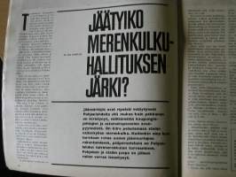 suomen kuvalehti.  nr. 4. 1966.vakitan tarjous helposti paketti 19x36 x60 cm paino 35kg 5e.