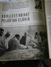 suomen kuvalehti.  nr. 17. 1966.vakitan tarjous helposti paketti 19x36 x60 cm paino 35kg 5e.