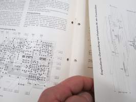 Telefunken Service Information M 501 -huolto-ohjeet, piirikaavio, ym.