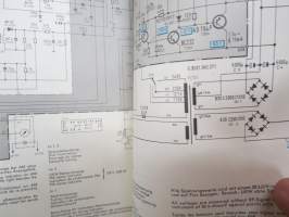 Telefunken Service Information Steuergerät R 205 -huolto-ohjeet, piirikaavio, ym.