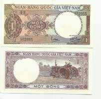 Etelä-Vietnam 1 Dong 1964  seteli