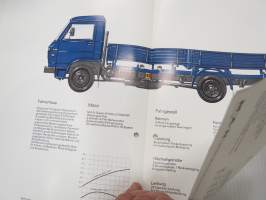 MAN / Volkswagen 8.90 F Frontlenker kuorma-auto -myyntiesite / brochure