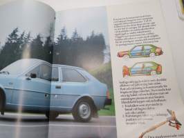 Volvo 343 1980 -myyntiesite / sales brochure