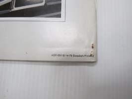 Volvo 343 1980 -myyntiesite / sales brochure