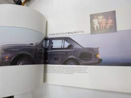 Volvo 340/360 1990 -myyntiesite / sales brochure