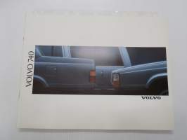 Volvo 740 1990 -myyntiesite / sales brochure
