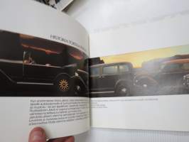 Volvo 740 1990 -myyntiesite / sales brochure