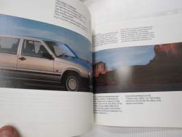 Volvo 740 1990 -myyntiesite / sales brochure