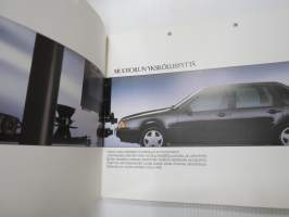 Volvo 440 1990 -myyntiesite / sales brochure