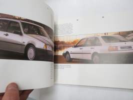 Volvo 440 1990 -myyntiesite / sales brochure