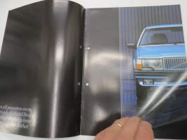Volvo 760 GLE 1983 -myyntiesite / sales brochure