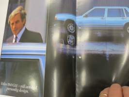 Volvo 760 GLE 1983 -myyntiesite / sales brochure