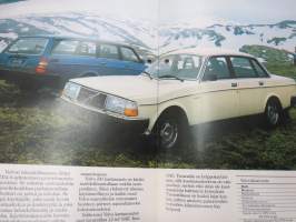 Volvo 1981 mallisto -myyntiesite / sales brochure