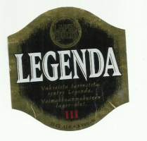 Legenda IV A -  olutetiketti