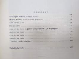 Taidehistoria maalaus ja kuvanveisto muinaiskristillisistä ajoista meidän päiviimme -history of art