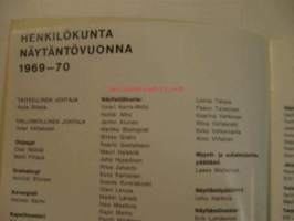 Turun kaupunginteatteri 1969/70 Paholaiset -käsiohjelma