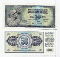 Jugoslavia 50 dinar 1978  seteli