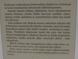 Elämän valtasuonet. Wolf H. Halstin ja Marja-Maija Halstin kirjeet vuosilta 1929-1949