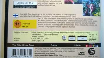 The cider house rules DVD - elokuva (suom. txt)