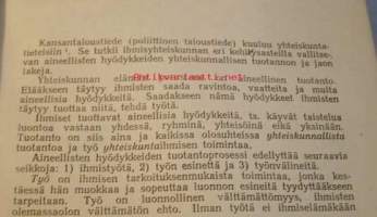 Kansantaloustiede - Oppikirja
