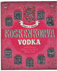 Koskekorva Vodka  - viinaetiketti