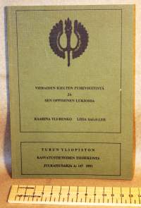 Vieraiden kielten puheviestintä ja sen oppiminen lukiossa. 1991. Julkaisusarja A: 147.