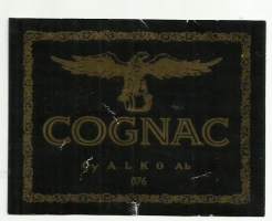 Cognac Alko  nr 76 - viinaetiketti