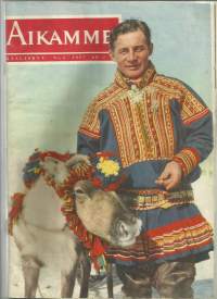 Aikamme 1957 nr 3 / Syöpä, nainenko johtajaksi, Ghana, Floyd Patterson, Eskimolasten koulu, Vuomaselän porojuhlat