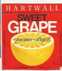 Grape Sweet -   juomaetiketti