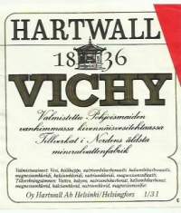 Vichy -   juomaetiketti