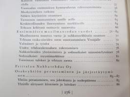 Friitalan Nahkatehdas Oy (Friitala) 1892-1942 -historiikki / company history - täysin käyttämätön, varastossa ollut