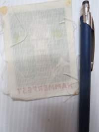 Hammerfest - Meridianstötten kangasmerkki / hihamerkki -travel badge