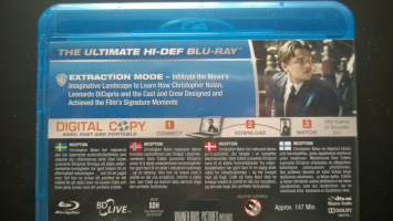 Inception Blu-ray - elokuva +DVD + Digital cpoy