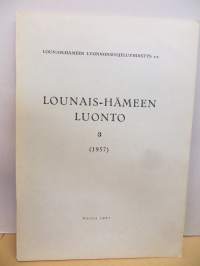 Lounais-Hämeen luonto 3 (1957)