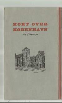 Kort over Kobenhavn vanha kartta -  kartta