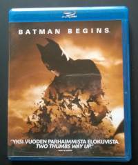 Batman begins Blu-ray - elokuva (suom. txt)